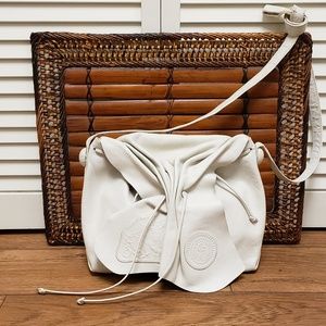 SOLD! {Carlos Falchi} Leather Crossbody Bag